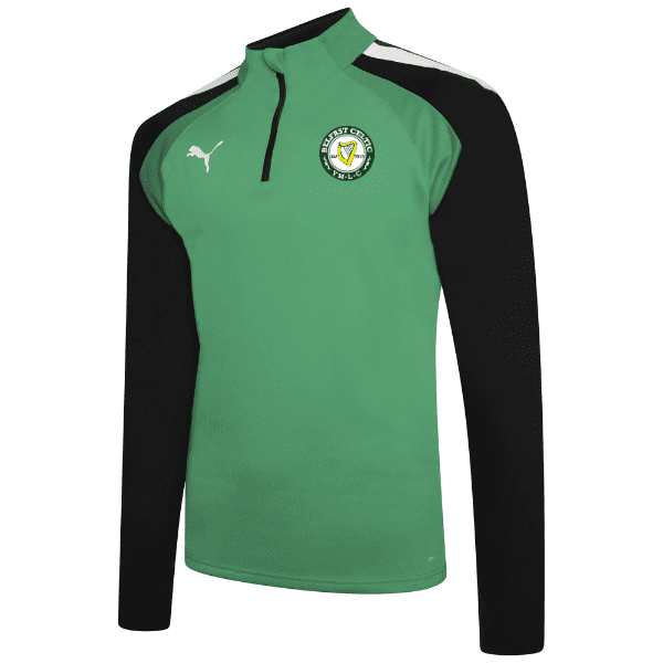 Belfast Celtic Puma Team Liga 25 Training 1/4 Zip - Pepper Green/Puma Black