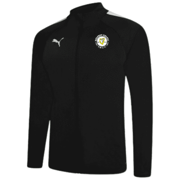 Belfast Celtic Puma Team Liga 25 Training Jacket - Puma Black/Puma White