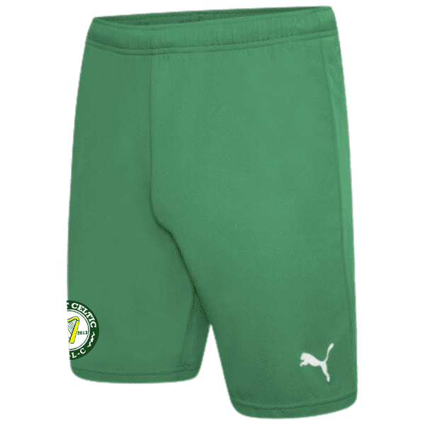 Belfast Celtic Puma Team Rise Shorts - Pepper Green