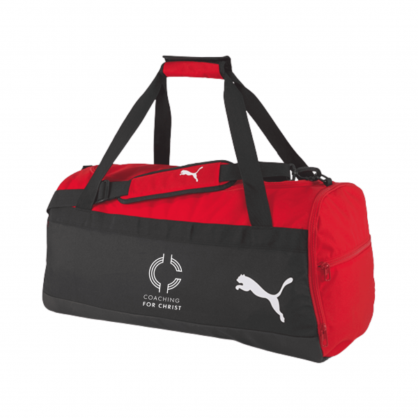 Coaching for Christ Puma Goal Medium Teambag  Red/Black