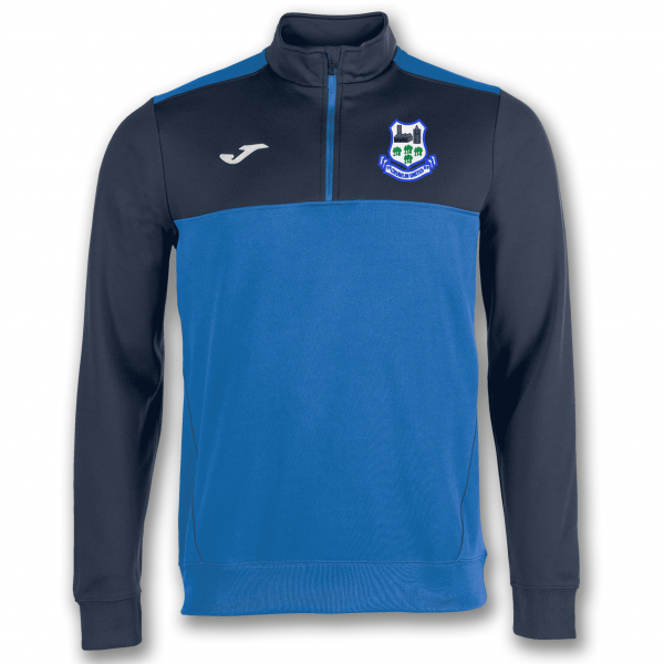 Crumlin United Academy Joma Winner 1/4 Zip Sweatshirt Royal-Navy