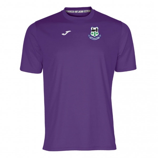 Crumlin United Jets Joma Combi S/S T-Shirt Purple