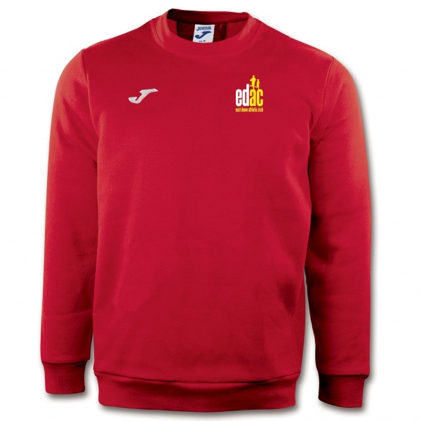 East Down AC Joma Cairo II Combi Sweatshirt Red Adult