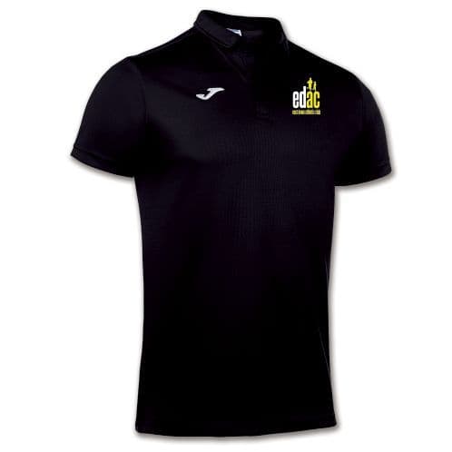 East Down Athletics Club Combi Polo Black - Adults 2018