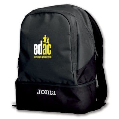 East Down Athletics Club Joma Backpack Estadio III - Black 2018