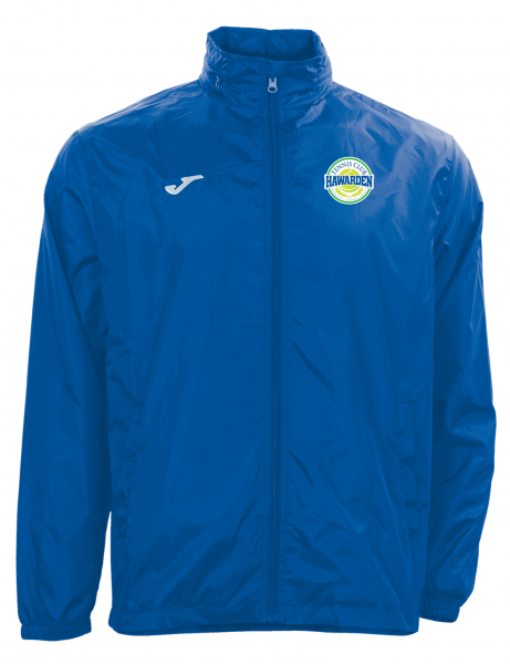 Hawarden Tennis Club Joma Alaska II Rainjacket Royal Blue Adults