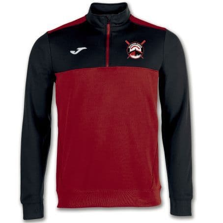 Killyleagh Coastal Rowing Club Joma Winner 1/4 Zip Sweatshirt Red/Black