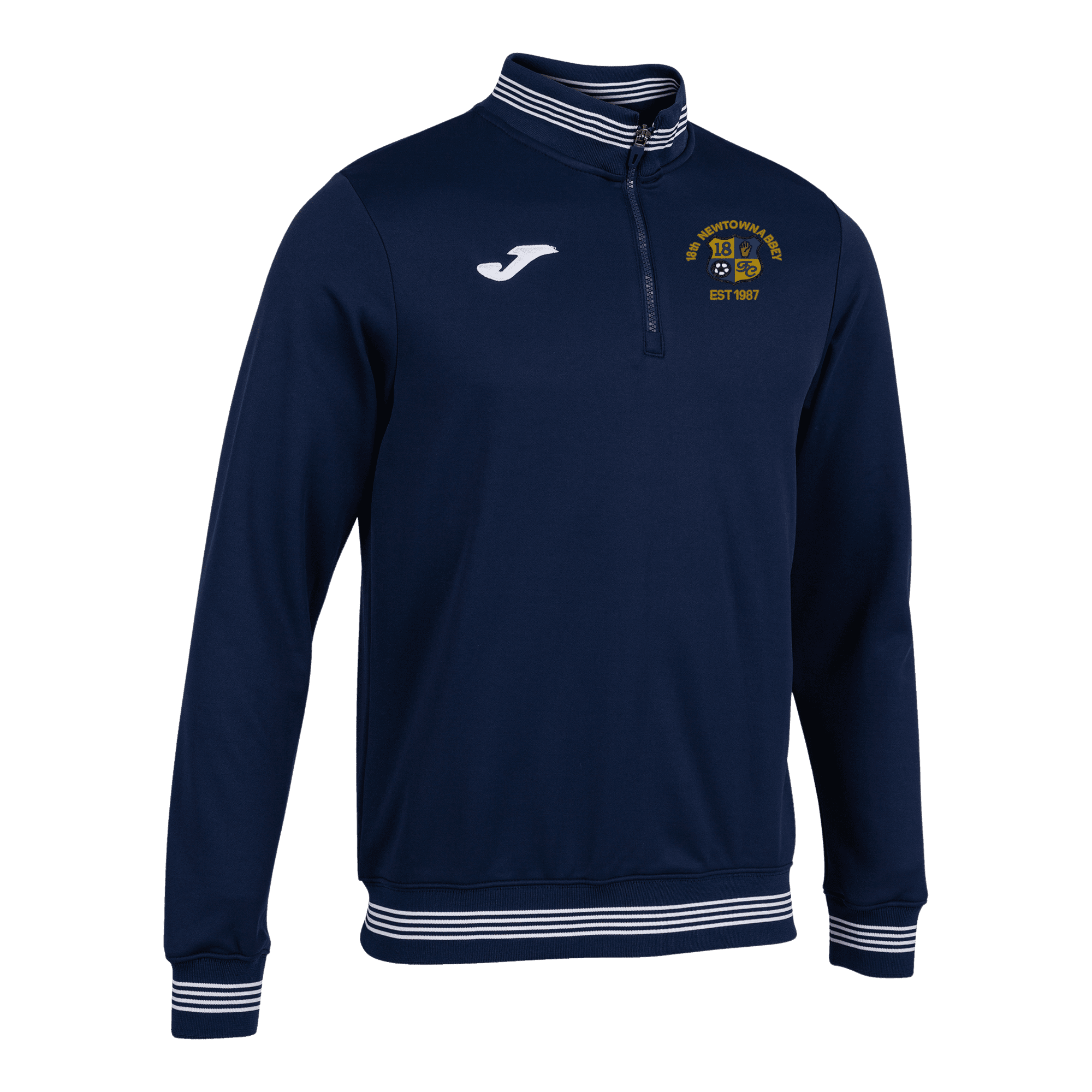 18th Newtownabbey Campus III Navy Blue 1/2 Zip