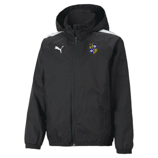 Wellington Rec Puma Team Liga 25 Rain Jacket - Puma Black