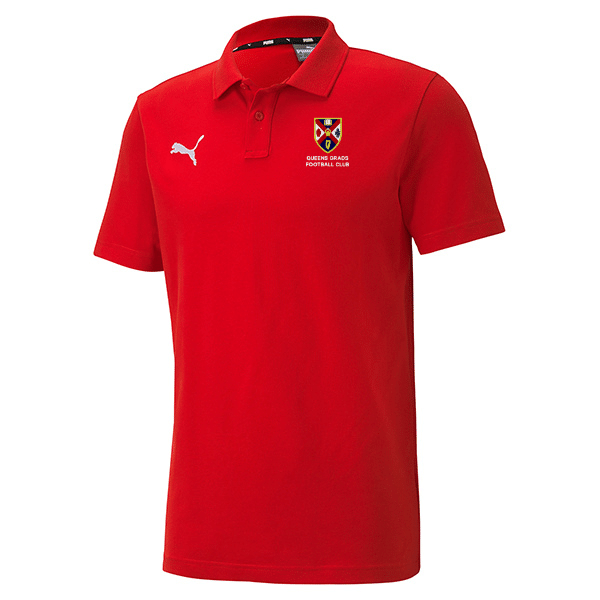 Queens Grad Puma Goal Casuals Polo - Puma Red