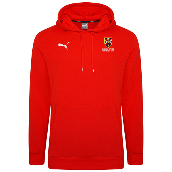 Queens Grad Puma Goal Casuals Hoody - Puma Red