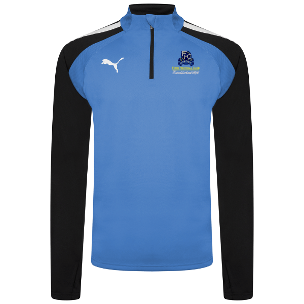 Ford FC Puma teamLIGA Training 1/4 Zip Top  Electric Blue/Black