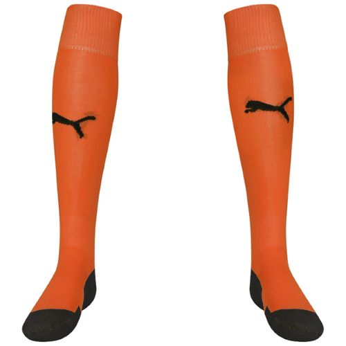 Puma Liga Socks Core  Golden Poppy/Black
