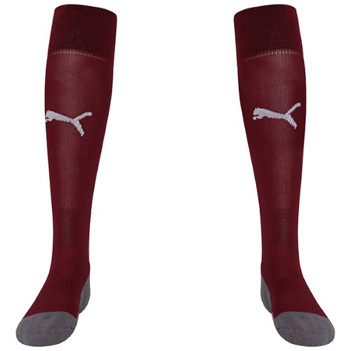 Puma Liga Socks Core  Burgundy/White