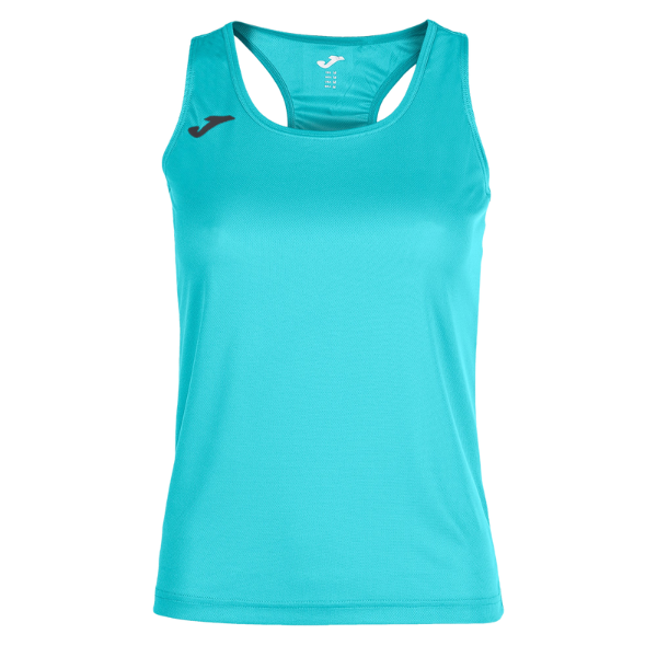 T-SHIRT SIENA TURQUOISE SLEEVELESS WOMAN