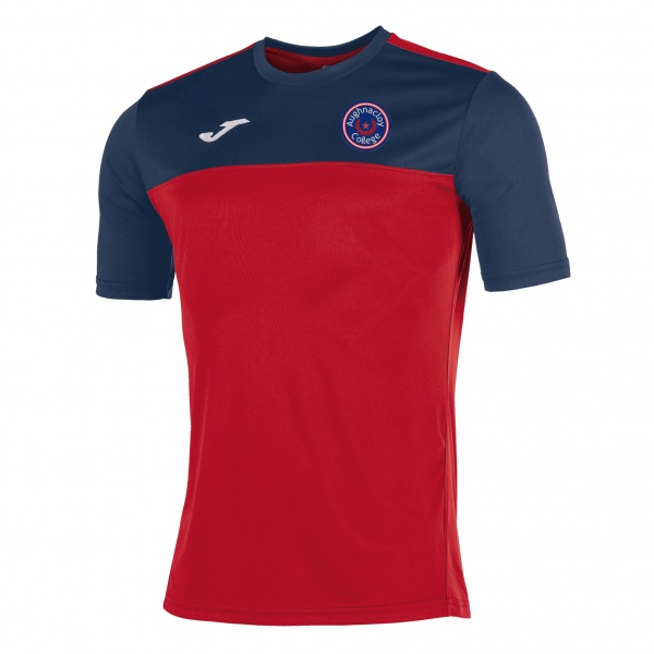 Aughnacloy College Joma Winner S/S Shirt Red/Navy