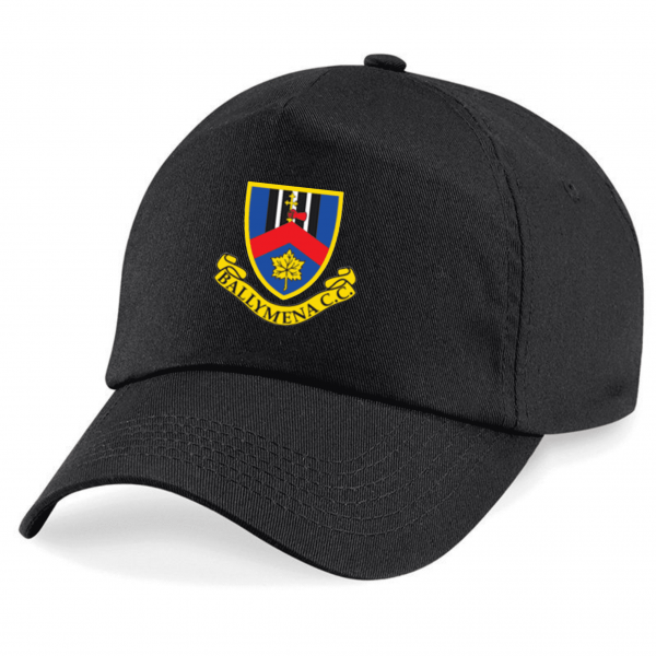 Ballymena Cricket Club Beecgfield Original 5 Panel Cap Black