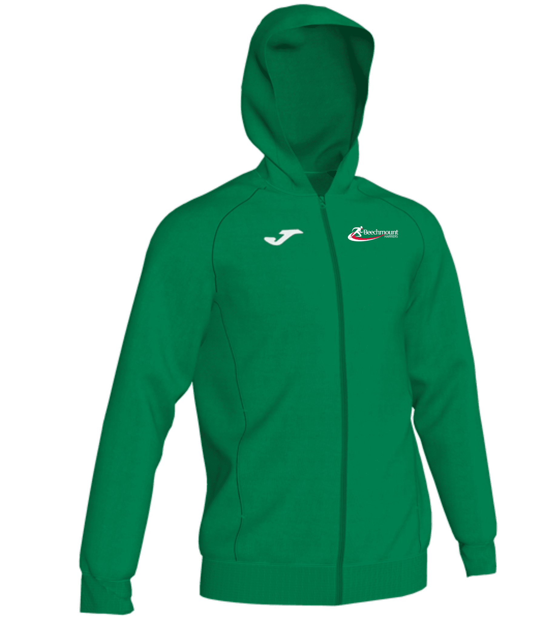 Beechmount Harriers Joma Menfi Full Zip Hoodie Green