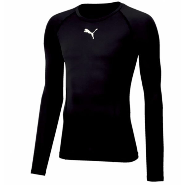 Puma Liga Base Layer L/S Tee  Black Adults