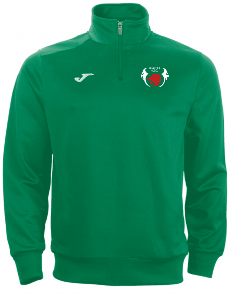 Leander Swimming Club Joma Combi 1/4 Zip Sweatshirt Green