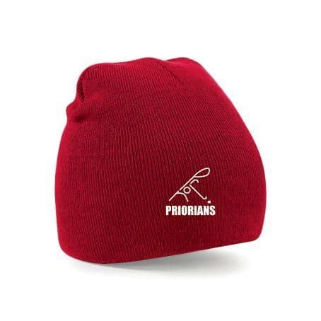 Priorians Hockey Club Red Beanie