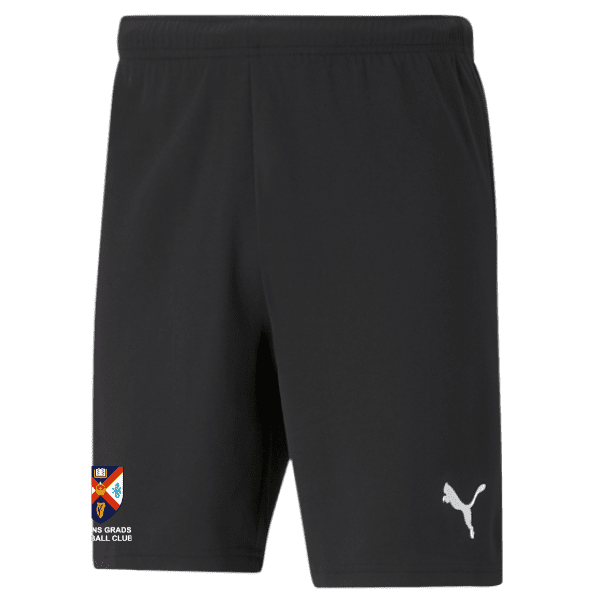 Queens Grad Puma Team Rise Shorts - Black