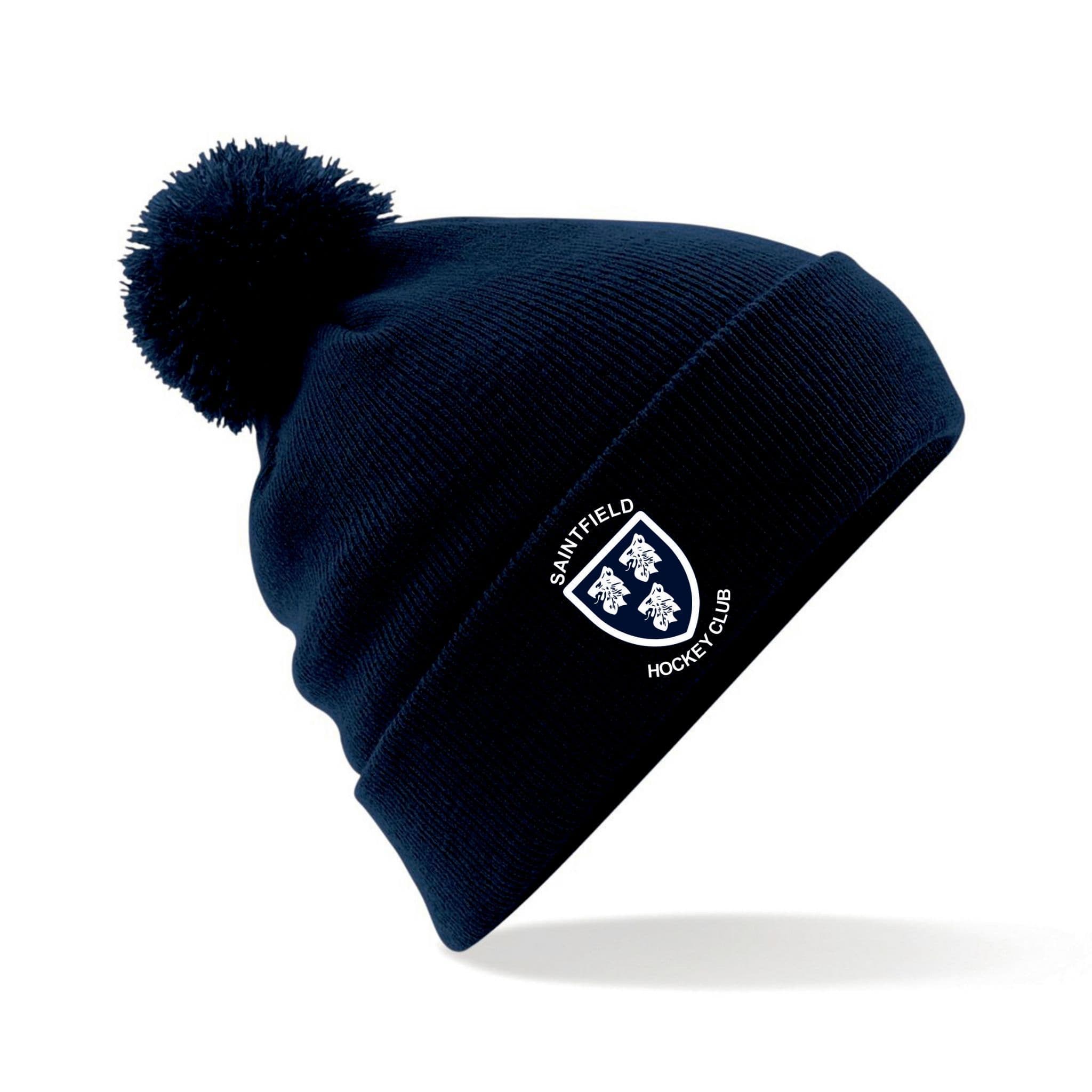 Saintfield Hockey CLub Beechfield Original Pom Pom Beanie