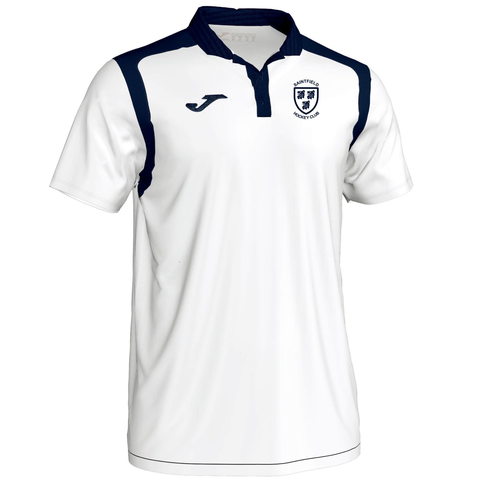 Saintfield Hockey Club Joma Champion V Polo White/Navy