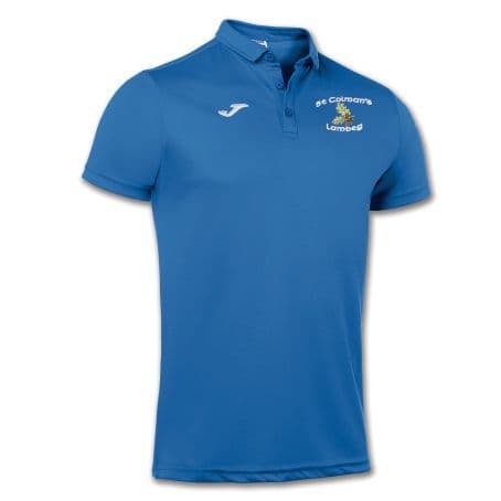 St Colman's Lambeg Joma Combi Hobby S/S Polo Royal Blue Youth 2019 (P1s & P2s)