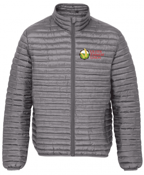 Ulster Farmers Union 2786 Tribe Fineline Padded Jacket Steel