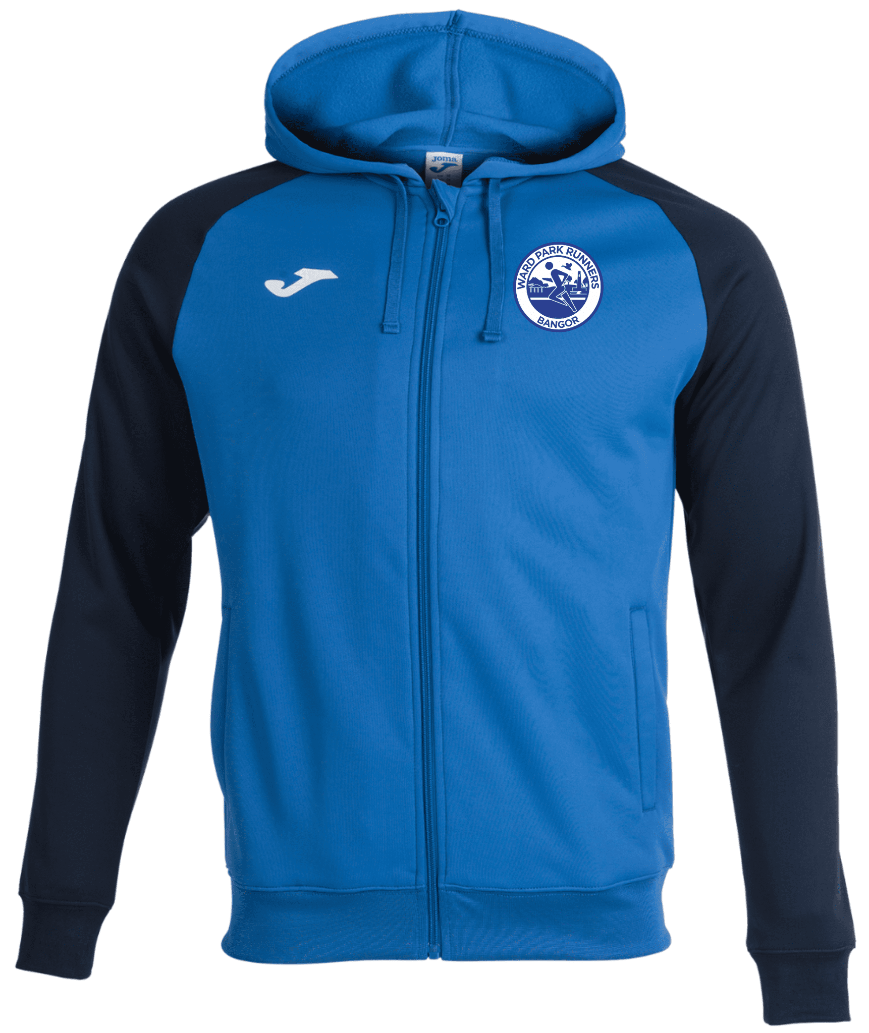 Ward Park Runners Joma Academy 4 Mens Full Zip Hoodie Blue/Navy