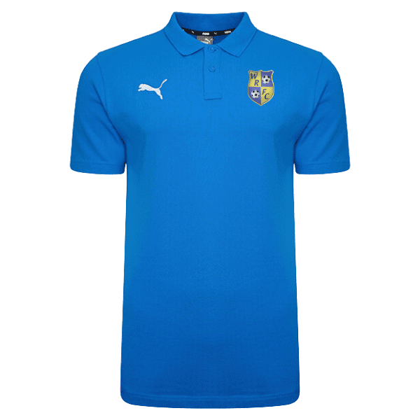 Wellington Rec Puma Goal Casuals Polo - Electric Blue