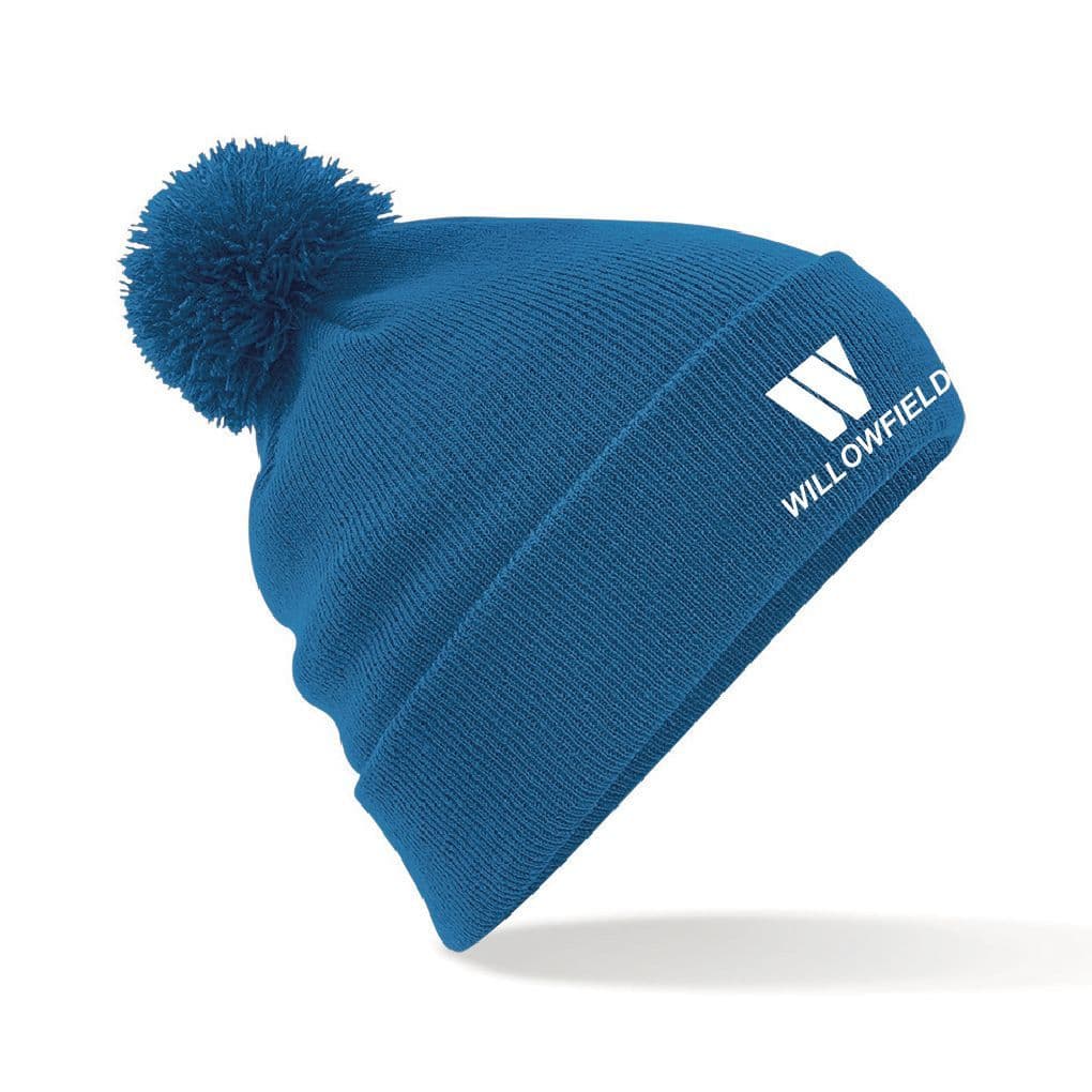 Willowfield Harriers Bobble Hat - Royal