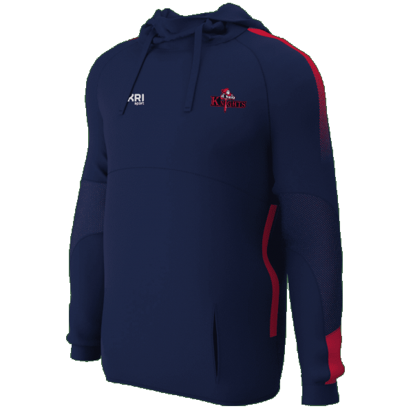 XRI Sport PRO TECH POLY HOODY NAVY/RED