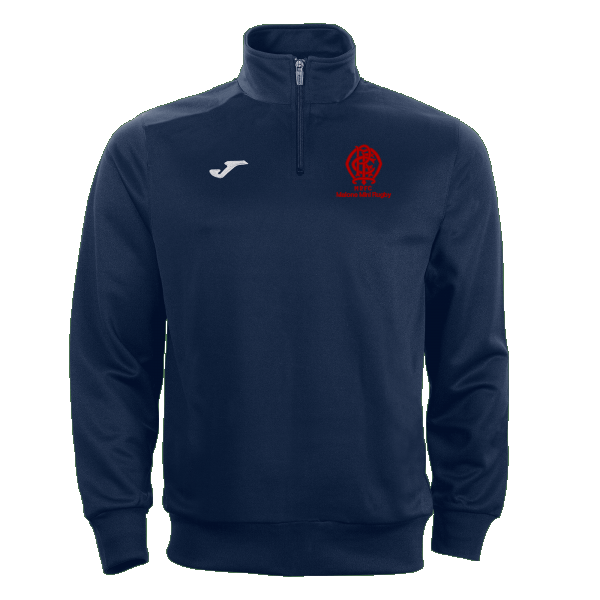 Malone Mini Rugby Navy 1/4 Zip