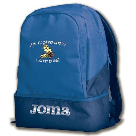 St Colmans Lambeg Joma Estadio III Backpack Royal 2019 TeamwearIreland