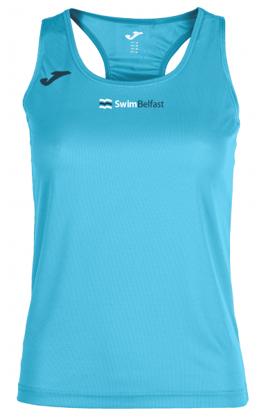 Swim Belfast Joma Siena Women's Sleeveless Vest Turquoise