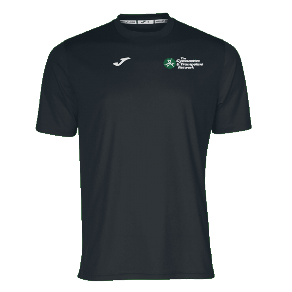 The Gymnastics & Trampoline Network Combi Tee Black Adult