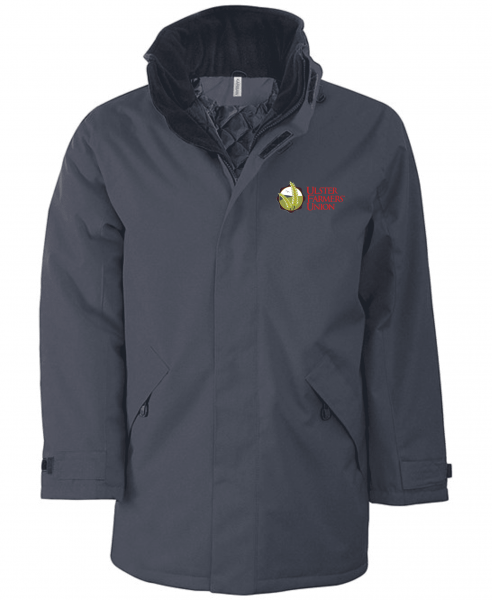 Ulster Farmers Union Kariban Parka Padded Jacket Convoy Grey