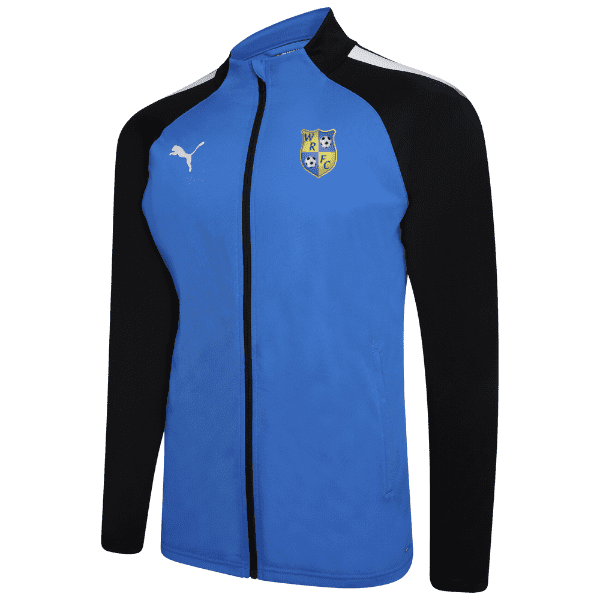 Wellington Rec Puma Team Liga 25 Training Jacket - Electric Blue Lemonade/Puma Black