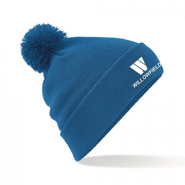 Willowfield Harriers Bobble Hat - Royal