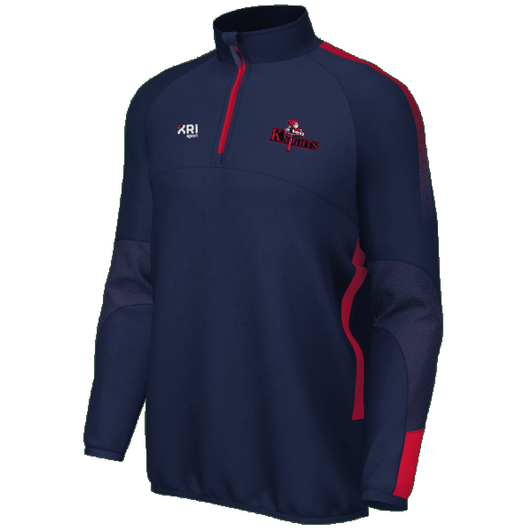 XRI Sport PRO TEAM MIDLAYER NAVY/RED